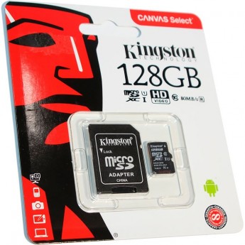 Карта памяти KINGSTON 128GB SDCA3-128GB