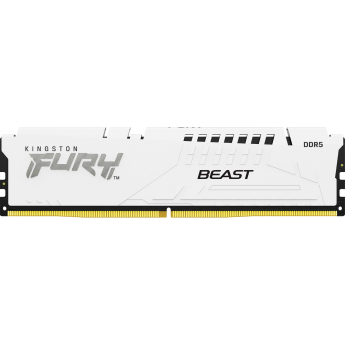 Оперативная память 16Gb DDR5 6000MHz KINGSTON FURY BEAST WHITE (KF560C30BWE-16)