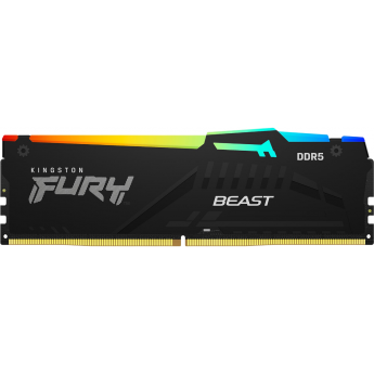 Оперативная память 64Gb DDR5 5200MHz KINGSTON FURY BEAST RGB (KF552C40BB2AK2-64) (2x32Gb KIT)