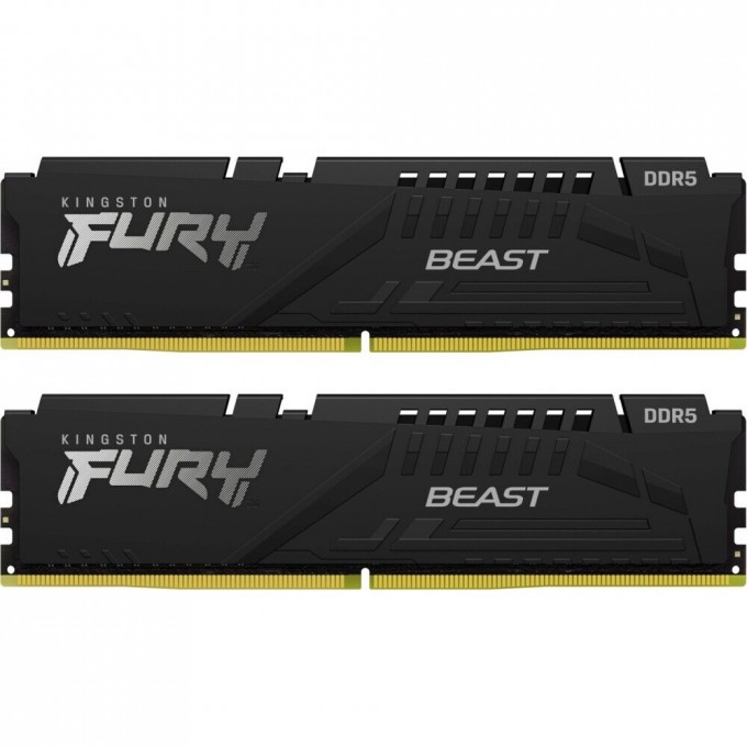 Оперативная память 64Gb DDR5 5600MHz KINGSTON FURY BEAST () (2x32Gb KIT) KF556C40BB2K2-64
