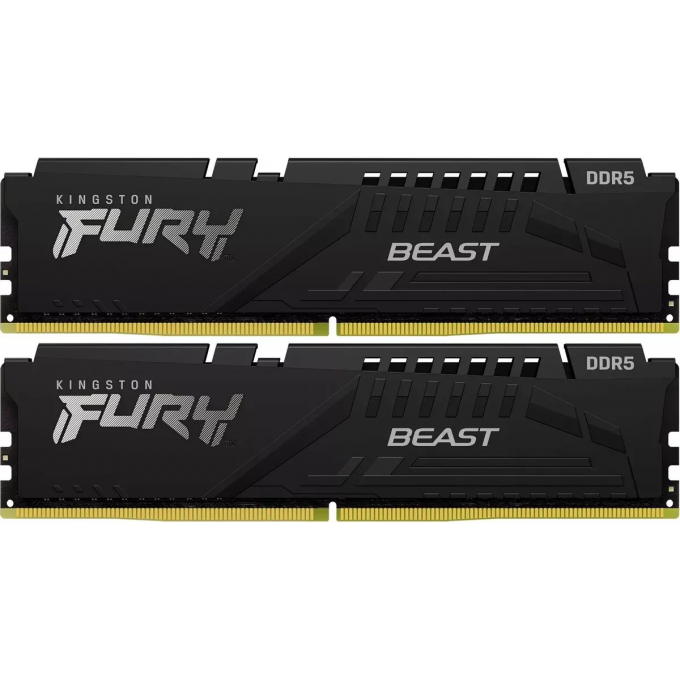 Оперативная память 64Gb DDR5 6000MHz KINGSTON FURY BEAST () (2x32Gb KIT) KF560C36BBE2K2-64
