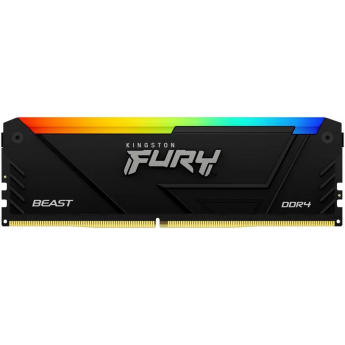 Оперативная память 8Gb DDR4 3600MHz KINGSTON FURY BEAST RGB (KF436C17BB2A/8)
