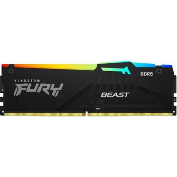 Память оперативная KINGSTON FURY BEAST RGB EXPO 8GB 5200MT/s DDR5 CL36 DIMM