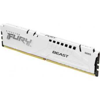 Память оперативная KINGSTON FURY BEAST WHITE EXPO 16GB 5200MT/s DDR5 CL36 DIMM
