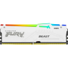Память оперативная KINGSTON FURY BEAST WHITE RGB EXPO 32GB 6000MT/s DDR5 CL36 DIMM KF560C36BWEA-32