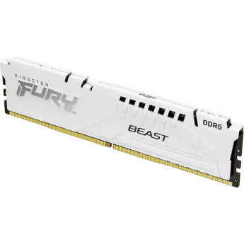 Память оперативная KINGSTON FURY BEAST WHITE XMP 32GB 5600MT/s DDR5 CL40 DIMM