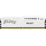 Память оперативная KINGSTON FURY BEAST WHITE XMP 32GB 6000MT/s DDR5 CL30 DIMM KF560C30BW-32