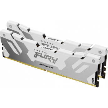 Память оперативная KINGSTON FURY RENEGADE WHITE XMP 32GB 7200MT/s DDR5 CL38 DIMM