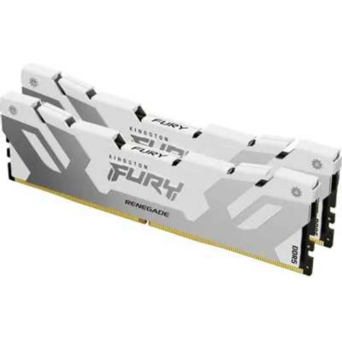 Память оперативная KINGSTON FURY RENEGADE WHITE XMP 64GB 6400MT/s DDR5 CL32 DIMM KF564C32RWK2-64