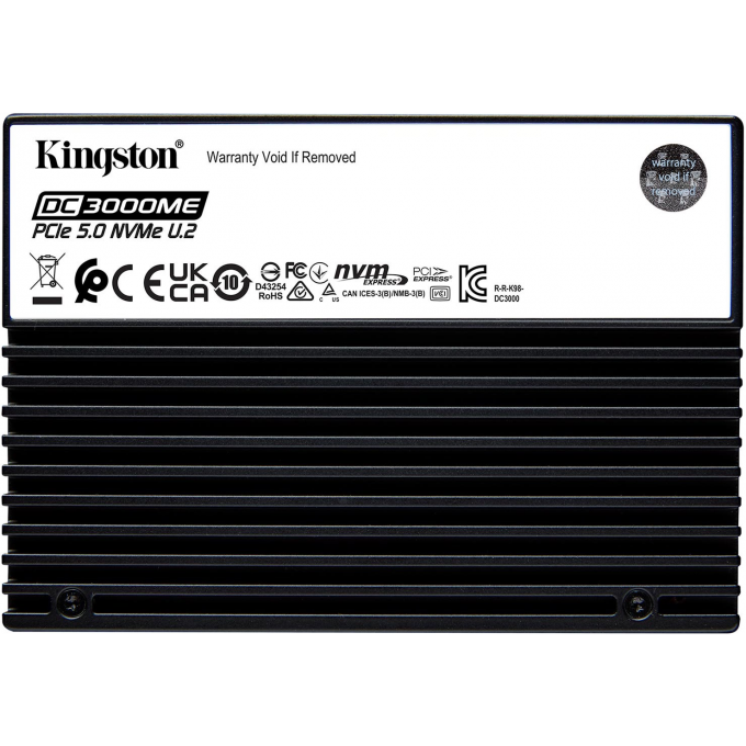 Твердотельный накопитель KINGSTON SSD DC3000ME 3840GB SEDC3000ME/3T8
