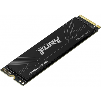 Твердотельный накопитель KINGSTON SSD FURY RENEGADE, 1024GB, M.2(22x80mm), NVMe, PCIe 5.0 x4, 3D TLC, R/W 14200/11000MB/s, IOPs 2 200 000/2 150 000, TBW 1000, DWPD 0.5 (12 мес)
