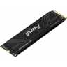 Твердотельный накопитель KINGSTON SSD FURY RENEGADE 4096GB, M.2(22x80mm), NVMe, PCIe 5.0 x4, 3D TLC, R/W 14800/14000MB/s, IOPs 2 200 000/2 200 000, TBW 4000, DWPD 0.5 (12 мес) SFYR2S/4T0