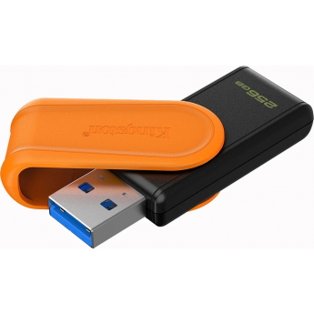 USB Flash накопитель 256Gb KINGSTON DATATRAVELER EXODIA S Black/Orange (DTXS/256GB)